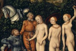 Das Urteil des Paris Künstler, Beteiligte: Lucas Cranach d. Ä. (1472–1553), Creditline: Kunstmuseum Basel, Schenkung Martha und Robert von Hirsch, Basel, 1977 Photocredit: Kunstmuseum Basel, Martin P. Bühler