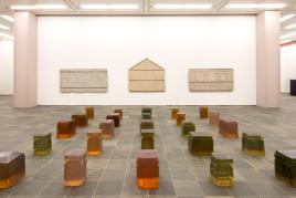 Ausstellungsansicht: RACHEL WHITEREAD © Belvedere, Wien, 2018 / Foto: Johannes Stoll