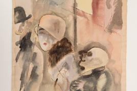 George Grosz, Nachts, 1926