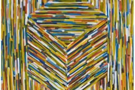 Sol LeWitt (1928 – 2007)  Cube (B) | 1994 | Gouache auf Papier |  155x153,5cm  Ergebnis: 163.625 Euro  Dt. Auktionsrekord für eine Gouache für diesen Künstler