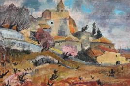 WILLY EISENSCHITZ* (Wien 1889 - 1974 Paris) Rocheford-du-Gard Öl/Leinwand 65 x 84,5 cm