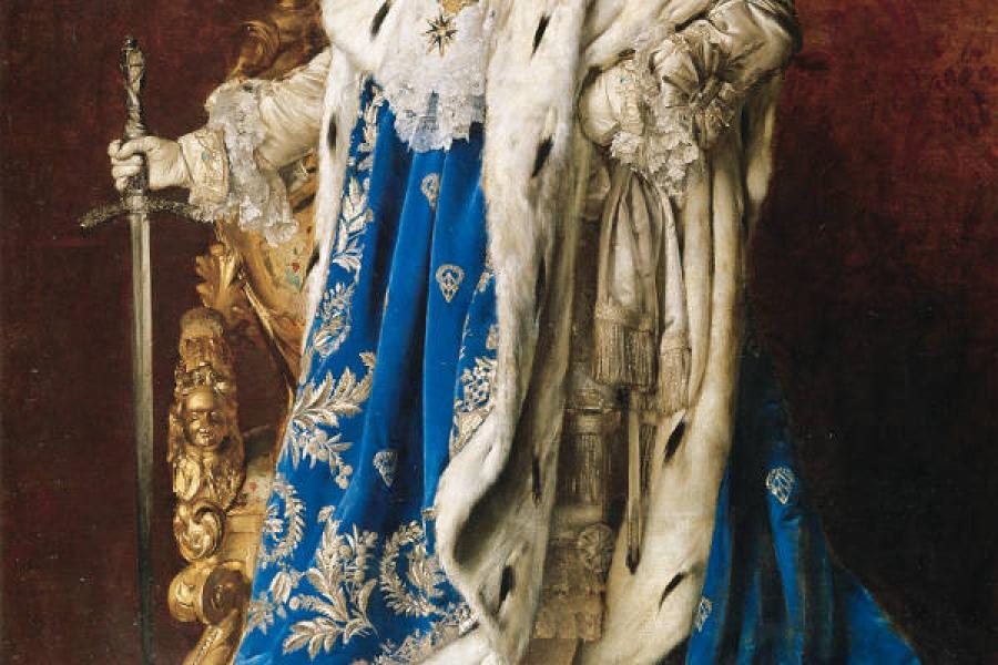 Gemälde "König Ludwig II. als Großmeister des St. Georgs-Ritterordens", Gabriel Schachinger, 1887, Herrenchiemsee, Ludwig II.-Museum © Bayerische Schlösserverwaltung