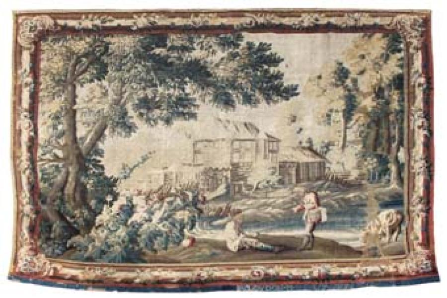 Aubusson, Frankreich, Mitte 18. Jh., Limit 3000,-