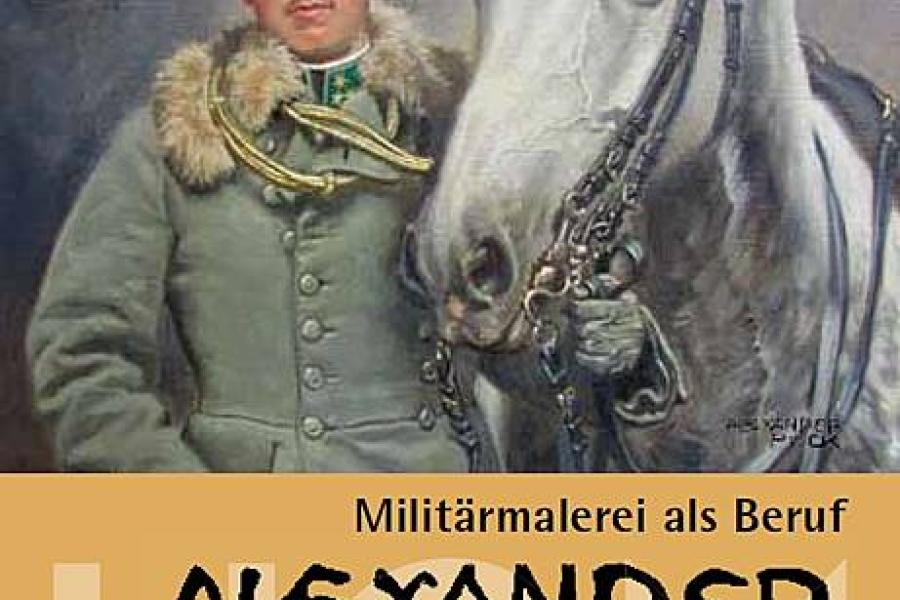 Militärmaler als Berug, Alexander Pock Plakat © hgm.or.at