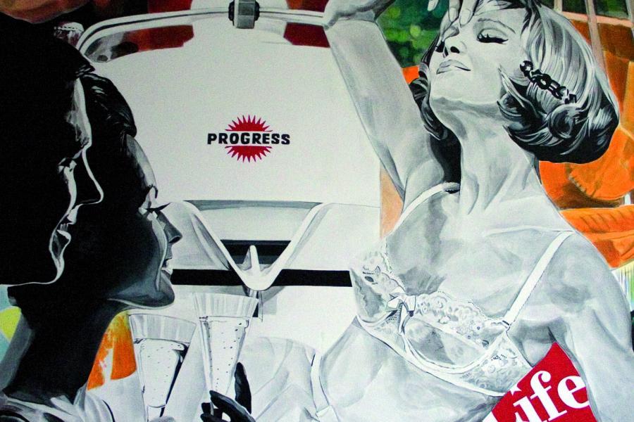 Prgress Life Aaron Vidal Martinez  100x100cm 2012