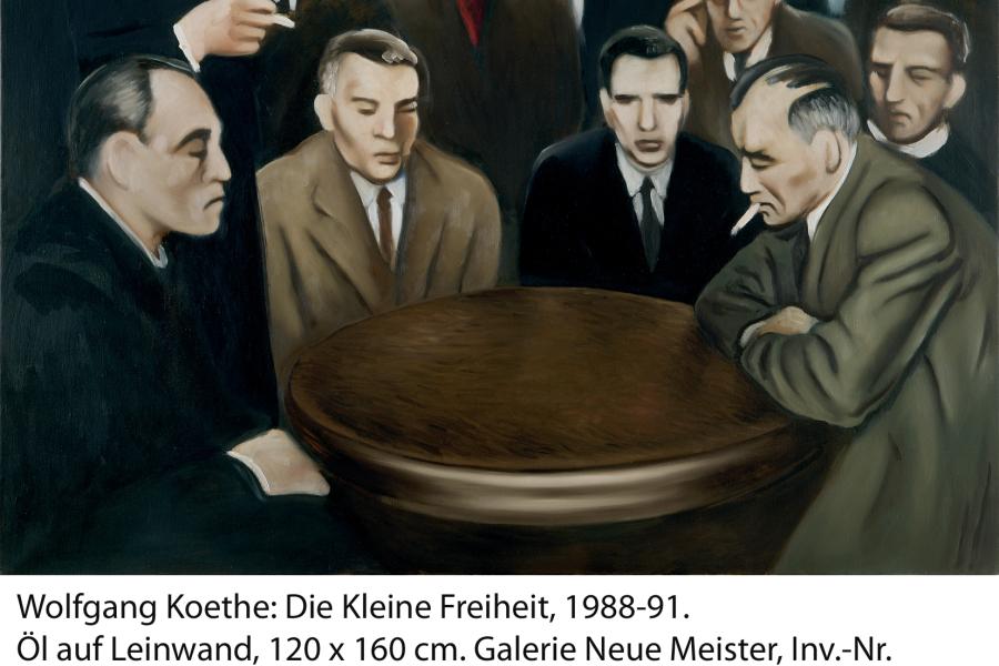 Wolfgang Koeth: Die Kleine Freiheit, 1988-91 © Staatliche Kunstsammlung, Dresden