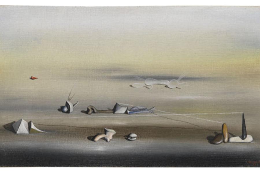 € 305.000* Aufruf: € 95.000 Los 376: Yves Tanquy – Titre inconnu