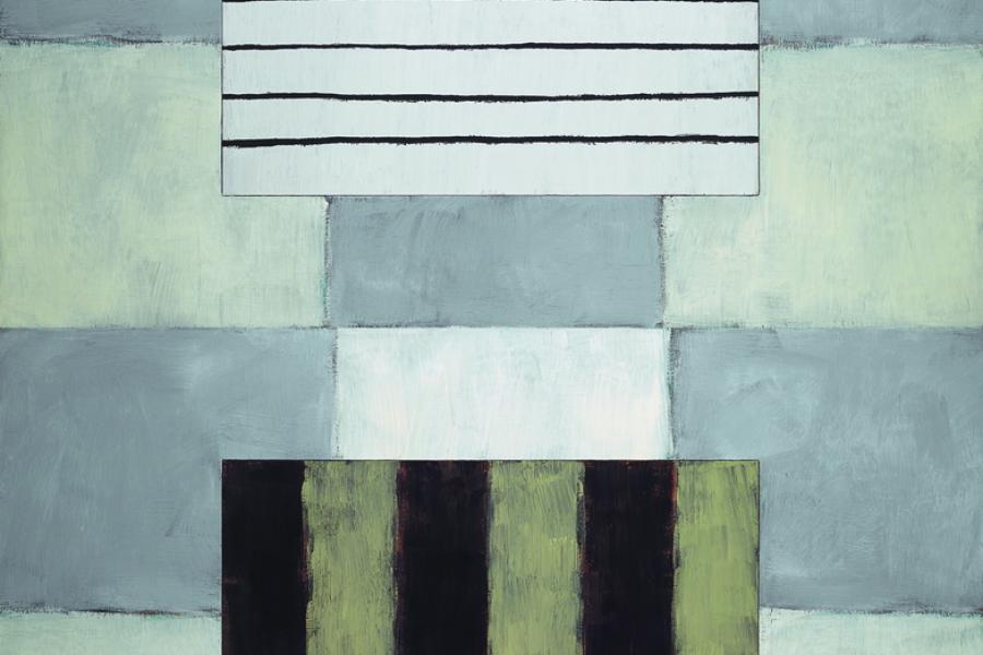 Sean Scully (geb. 1945) Lucia, 1992/96, Öl/Leinwand, 254 x 223,5 cm erzielter Preis € 934.230