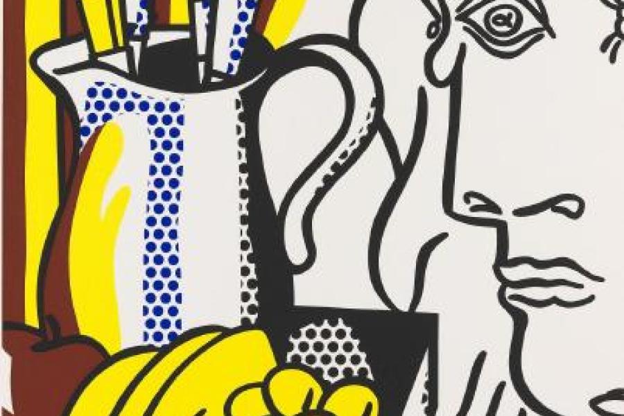 Roy Lichtenstein Still life with Picasso. 1973 Farblithografie, 72,3 x 53,1 cm € 12.000