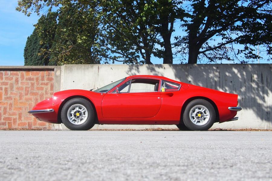 Kat Nr. 333 1972 DINO 246 GT, Ex Harald Ertl erzielter Preis € 330.000