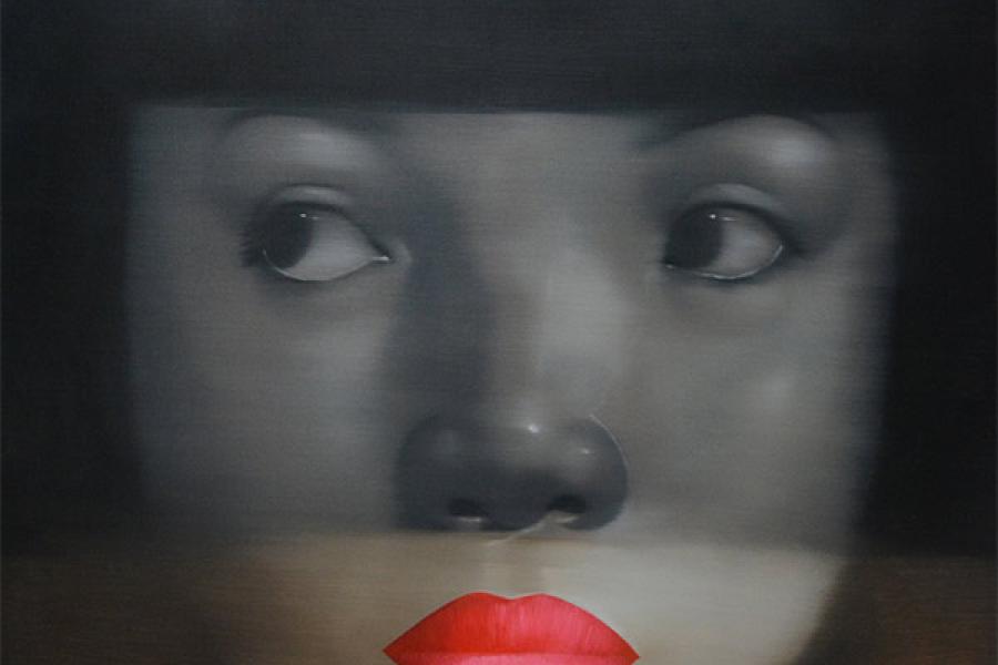 Attasit Pokpong, I am light lips mystery, 2014, Oil on canvas, Adler Subhashok Gallery, Bangkok