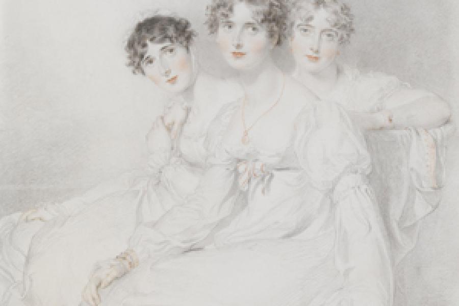 Stellan Holm Gallery, Sir Thomas Lawrence (1769-1830) The Wellesley-Pole Sisters