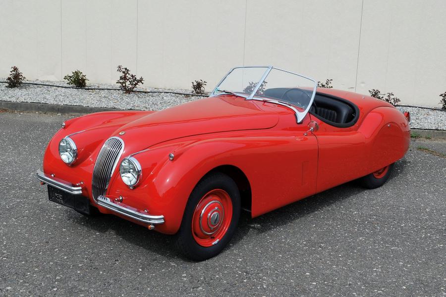 328 1952 Jaguar XK120 OTS erzielter Preis € 89.600