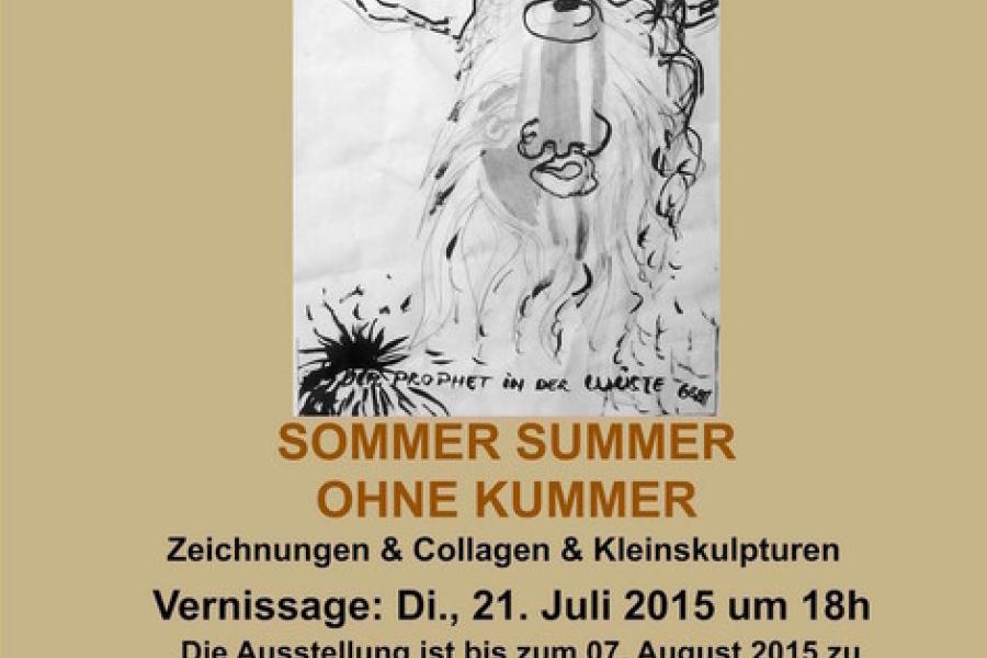 Plakat Gustav Böhm, SOMMER SUMMER OHNE KUMMER (c)