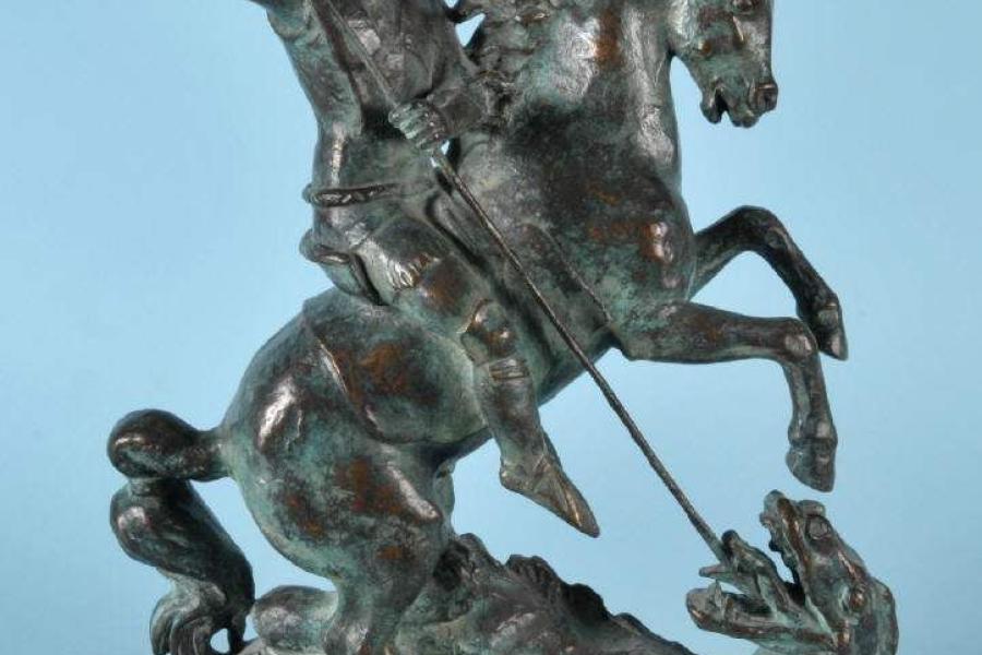 Neuhäuser, Wilhelm, 1885 Katzhütte - 1960 Dachau Bronzefigur, Mindestpreis: 	1.500 EUR