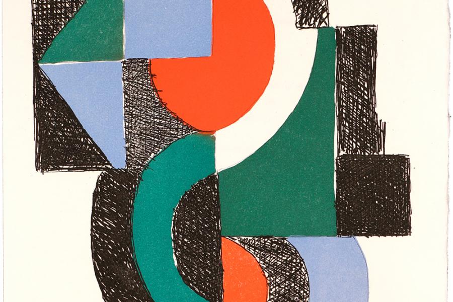 Tristan Tzara und Sonia Delaunay - EOS (7.500 CHF)