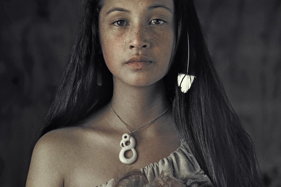 Maori, Rauwhiri Winitana Paki, Taupo Village, North Island New Zealand 2011 © Jimmy Nelson Pictures B.V.