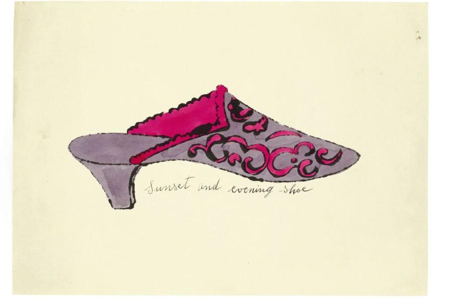 Lot 136/2, Andy Warhol Shoe