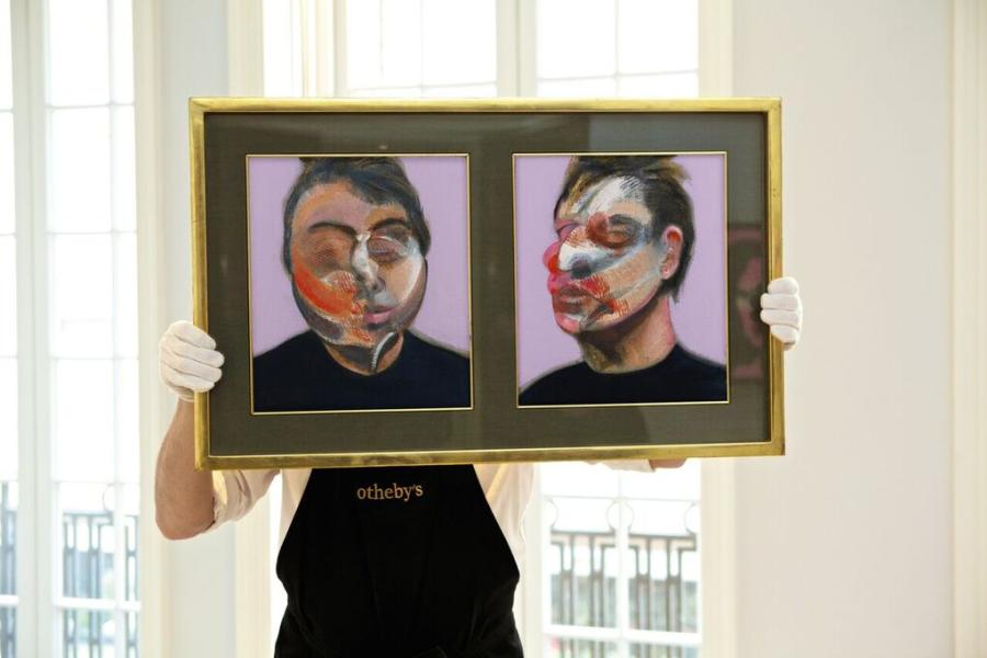 Francis Bacon, Two Studies for a Self-Portrait (1970