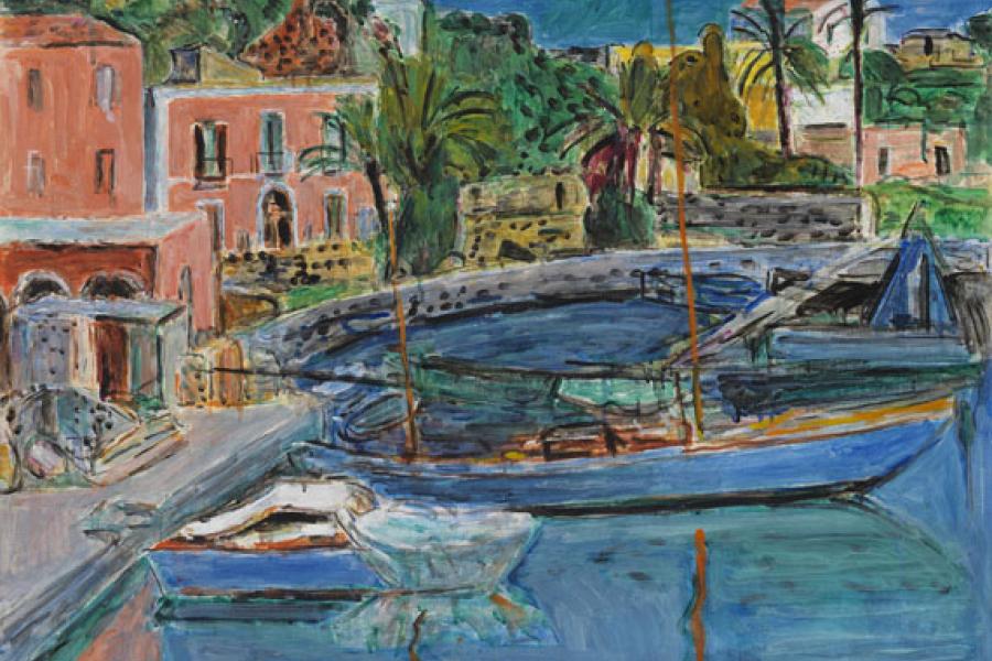 Hans Purrmann Der Hafen von Porto d'Ischia, 1955/57 Öl auf Leinwand, 60,2 x 73,4 cm (23.7 x 28.8 in) Schätzpreis: € 60.000-80.000