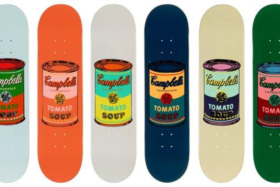 Set of 8 skateboard decks Hand screen print 7-ply Canadian maple Each deck: 31in x 8in