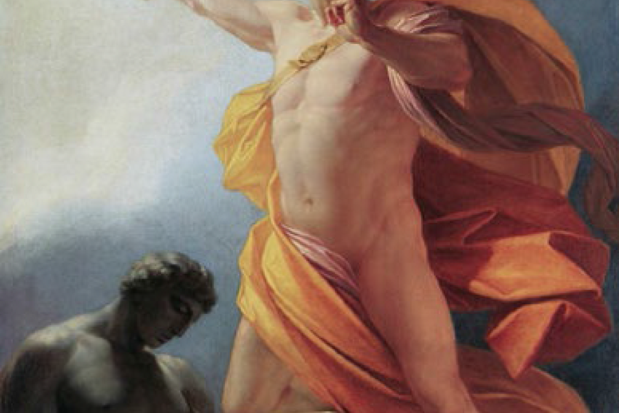 Heinrich Friedrich Füger (1751–1818) Erschaffung des Menschen durch Prometheus, 1790 Öl auf Leinwand LIECHTENSTEIN. The Princely Collections, Vaduz–Vienna Inv.-Nr. GE 1362