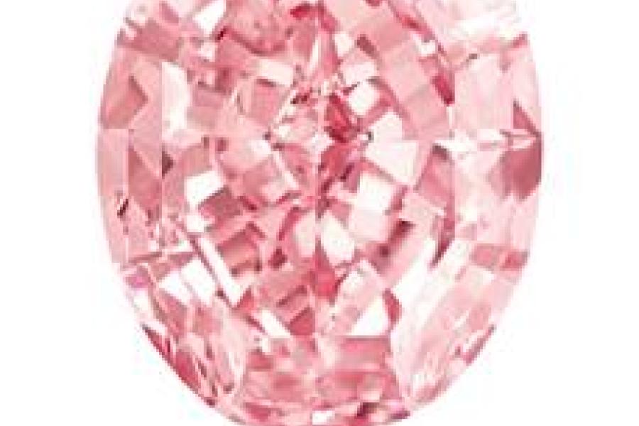 Weighing 59.60 carats, The Pink diamond