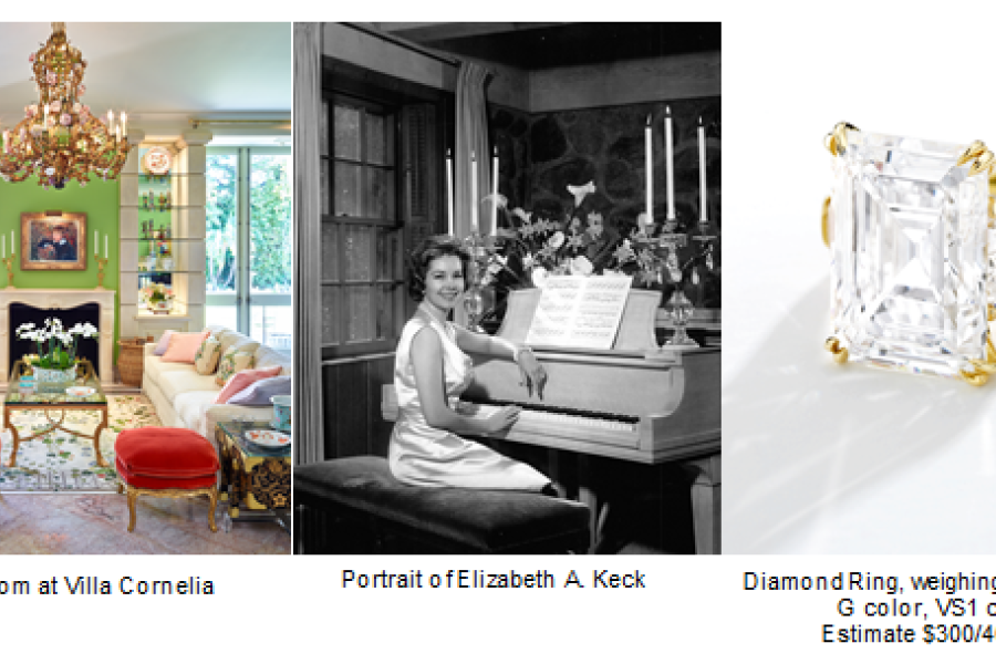 Collection of LA Philanthropist Elizabeth A. Keck