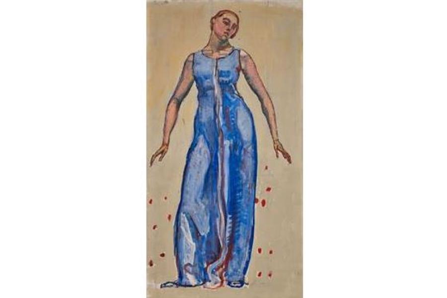 Ferdinand Hodler, Blick ins Unendliche, Einzelfigur - Prix zur demande