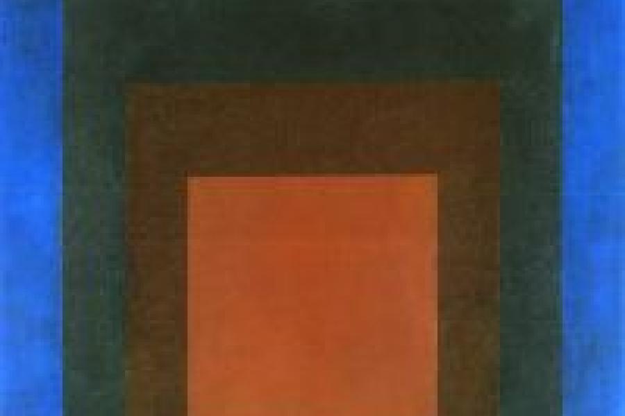 Josef Albers  Homage to the Square:  Nightshades B 1956 Öl auf Masonit 81 x 81 cm