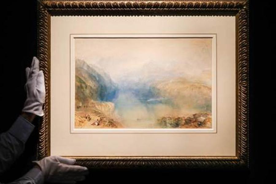 Turner, The Lake of Lucerne from Brunnen