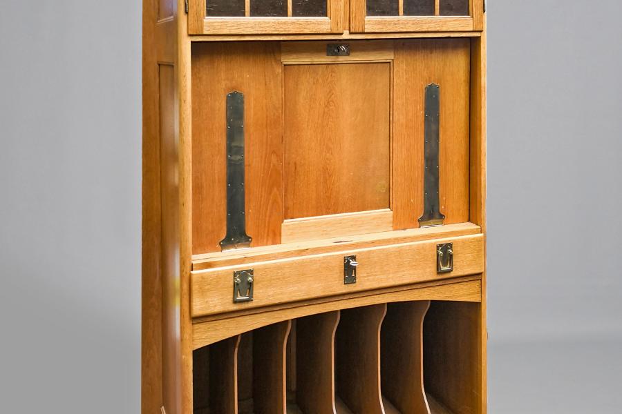 Jugendstil-Schreibschrank, Bernhard Ludwig / Wien.