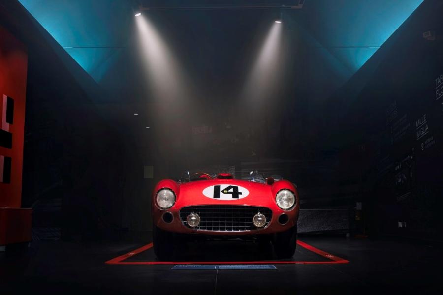 he Classiche restored and certified Ferrari 290 MM set to headline RM Sotheby’s sale at the Petersen Automotive Museum (Diana Varga © 2018 Courtesy of RM Sotheby’s)