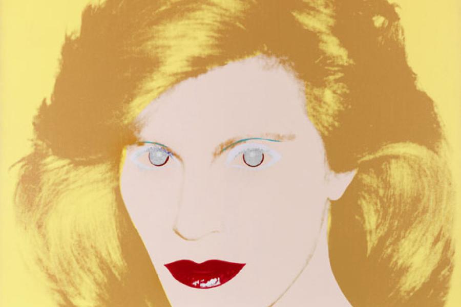 126 ANDY WARHOL Portrait of a Lady, 1984. Schätzpreis: € 400.000 - 600.000