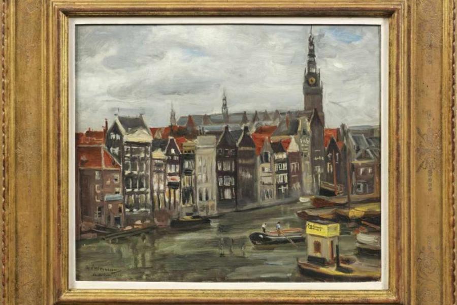 Max Liebermann (1847 Berlin - 1935 ebenda) Amsterdamer Gracht Mindestpreis:	85.000 EUR Aufrufpreis:	85.000 EUR