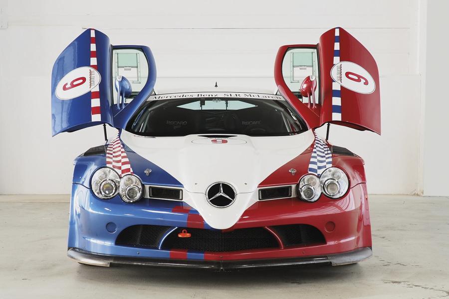 2008 Mercedes-Benz SLR MCLaren 722 GT, einer von nur 12 gebauten SLR 722 GT, entwickelt und gebaut von Ray Mallock Limited, ausgeliefert an die kroatische Mercedes-Benz Vertretung Euroline, zweifacher Sieger in Spa-Francorchamps, Schätzwert € 700.000 – 1.000.000