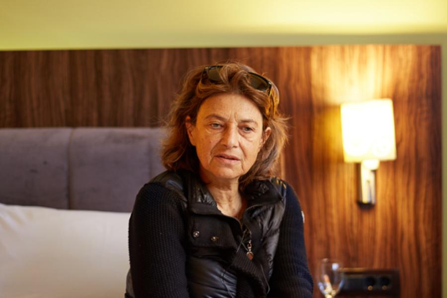 On Belonging with Chantal Akerman from right to left -  Ibro Hasanović