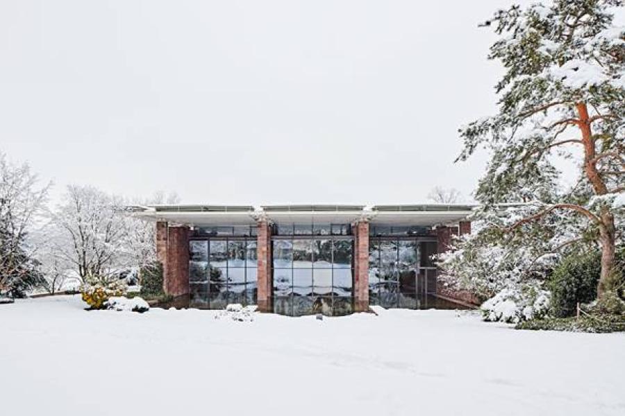 Abbildung: Aussenansicht der Fondation Beyeler, Foto: Mark Niedermann