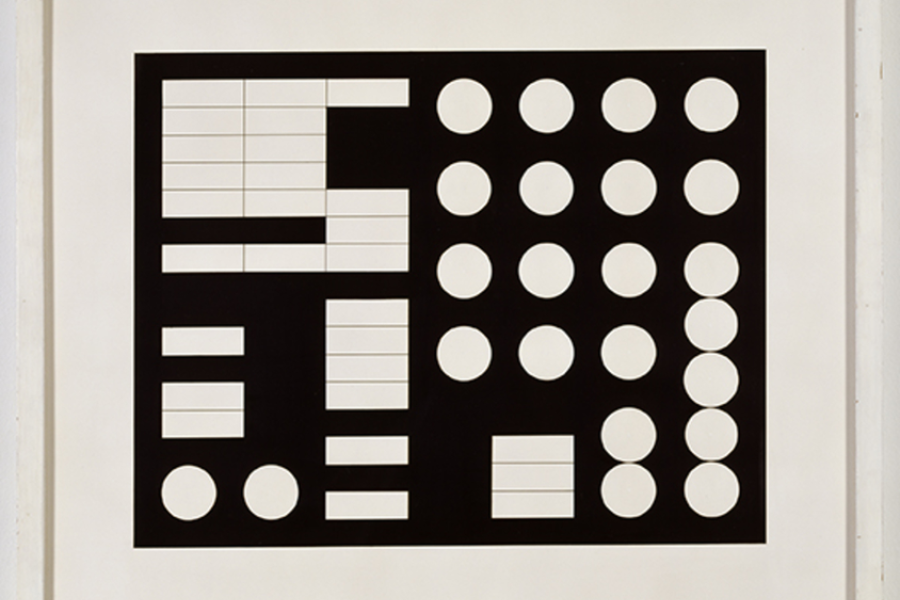 Sophie Taeuber-Arp, Schematische Komposition, 1930