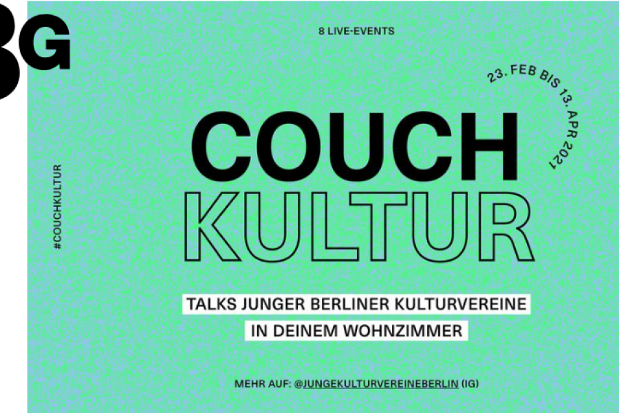 Berlinische Galerie: CouchKultur – Online Talk mit Jung und Artig, am Dienstag, 30.3.21, 19 Uhr