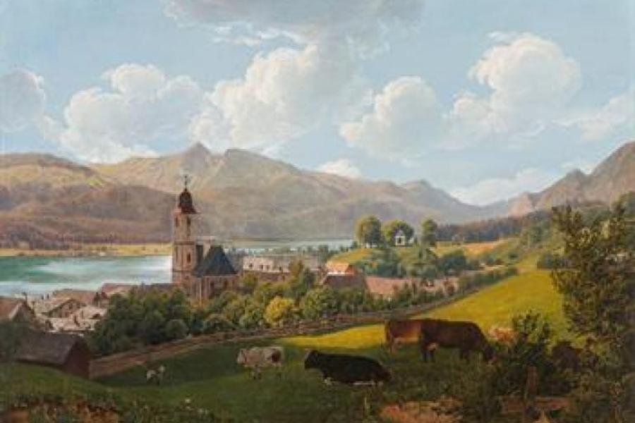 udolf von Alt Wolfgangsee in Oberösterreich, 1831  Schätzpreis: 30 000 - 60 000 €