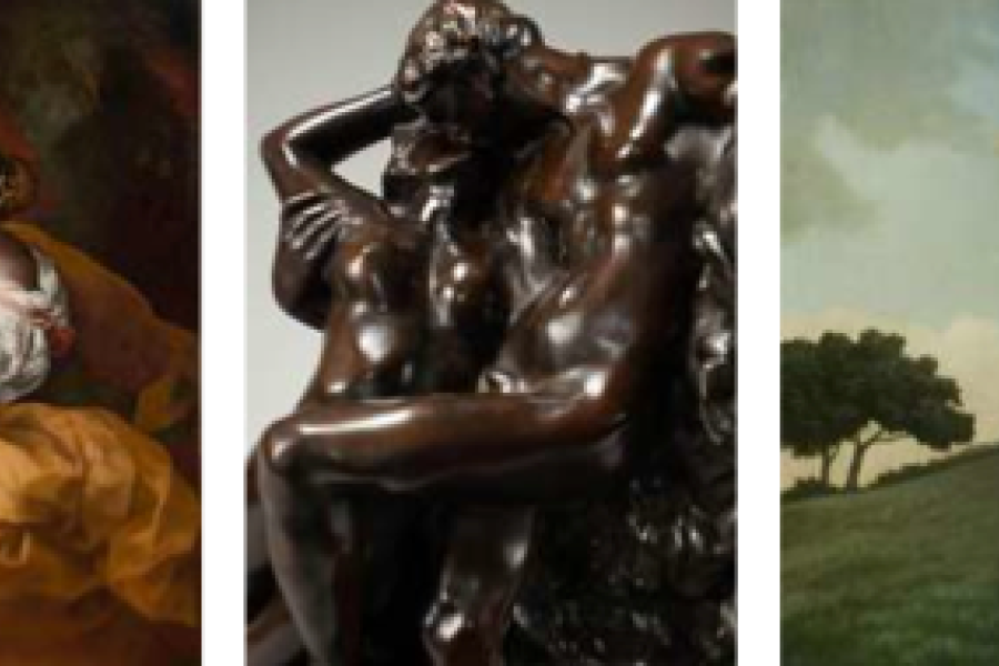 Benappi Fine Art - Valerio Castello; Bowman Sculpture - Rodin; Agnews - Algernon Cecil Newton