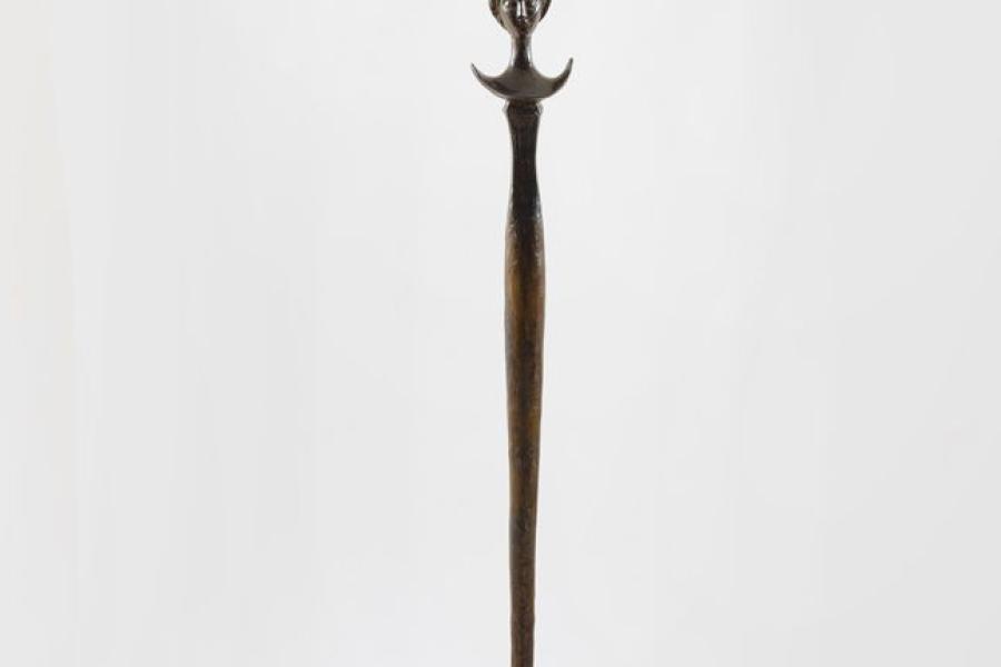 Lampadaire modèle Figure, circa 1933-1934 by Alberto Giacometti at Bailly Gallery, courtesy of Bailly Gallery