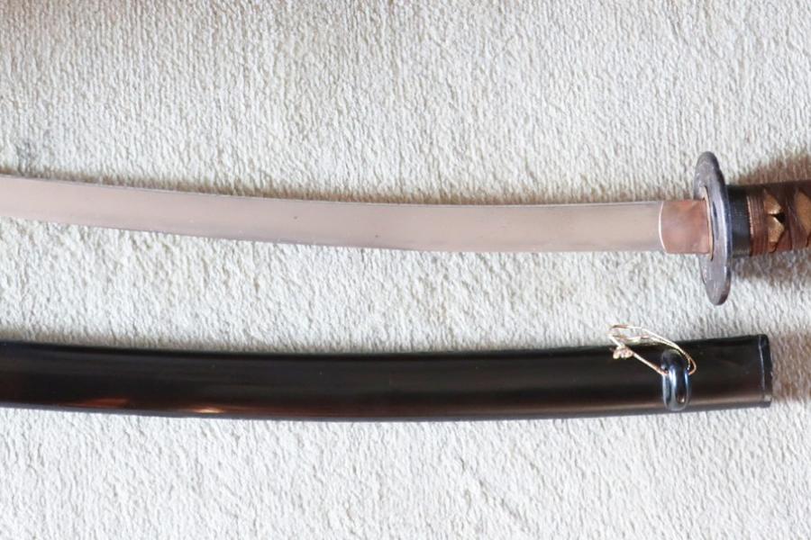 Japanisches Schwert mit Klinge,Gesamtlänge ca.72cm,19./20.Jahrhundert