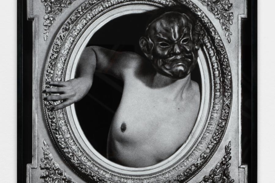 ORLAN, Corps-Sculpture, 1965, B/W-photograph, 145x 120 cm, Ed. of 7