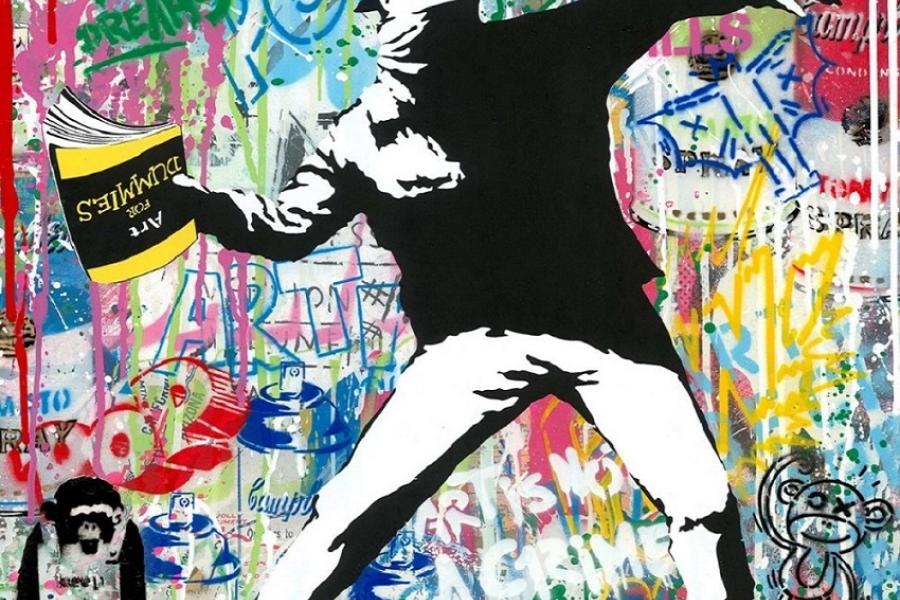 Mr. Brainwash Banksy Thrower