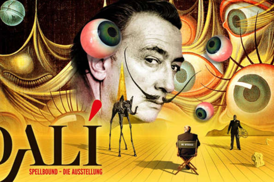 Das Ausstellungsplakat zu Dalí: Spellbound © Alegria