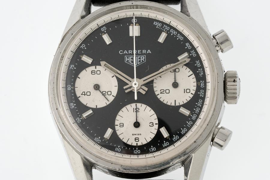 Lot 245 Heuer Carrera Vintage Chronograph, Limit 2000 €