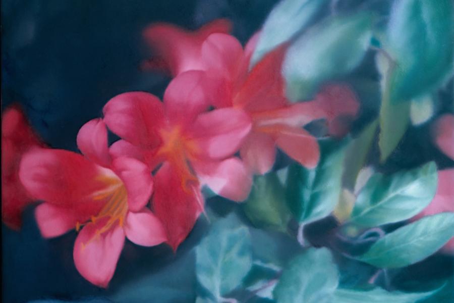 Gerhard Richter, Blumen, 1977, Öl auf Leinwand, 40 x 50 cm, Privatsammlung (c) Gerhard Richter 2023