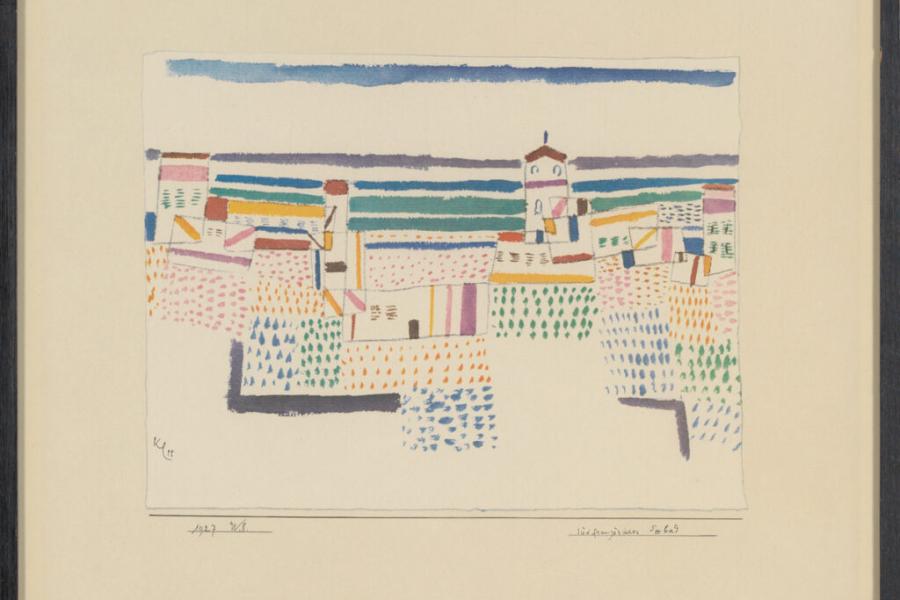 84 Paul Klee Südfranzösisches Seebad ǀ 1927 ǀ Lithographie 8/8 ǀ 41 x 50 cm Euro 700